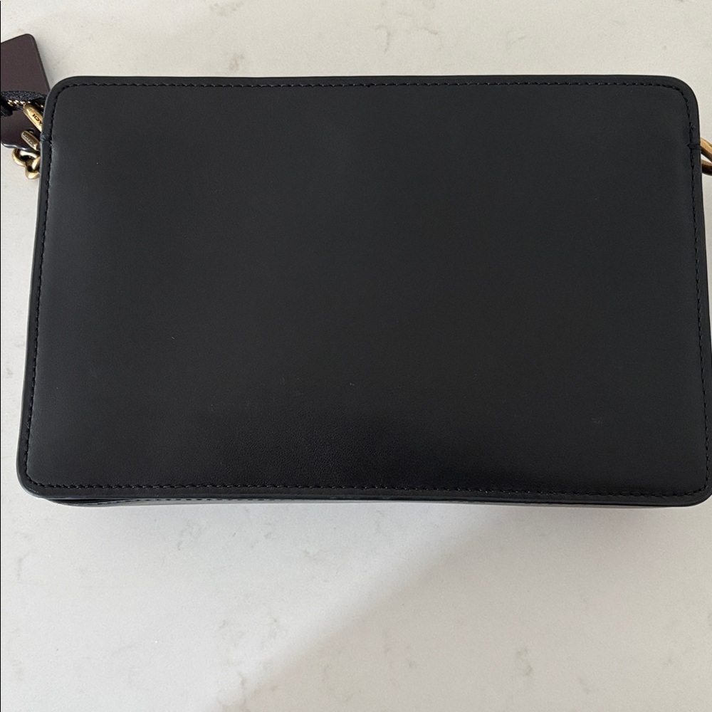 Coach Signature Chain Brass Crossbody Bag - Picture 7 of 10